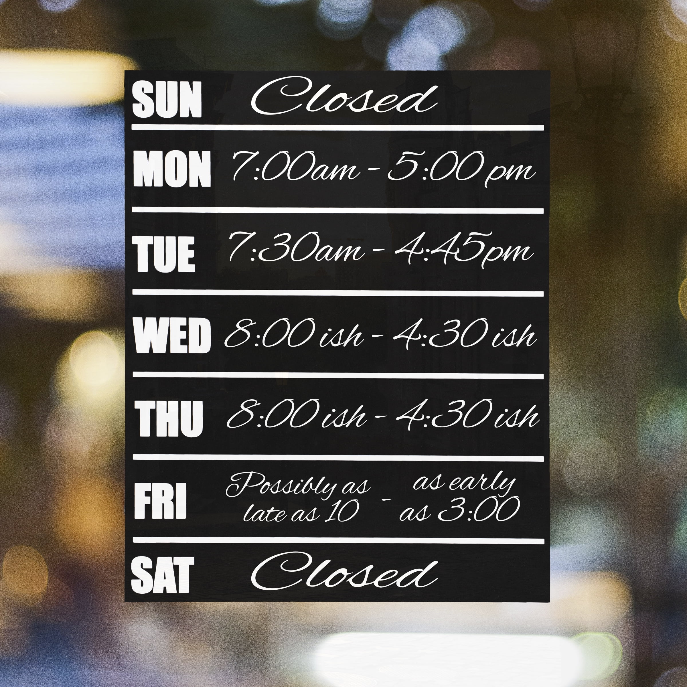 JennyGems Two-Sided Menu Chalkboard Sign, 11.5x14.5 India | Ubuy