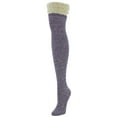 thumbnail image 4 of MeMoi Women's Warped Crochet Over The Knee Socks - Mens - Male, 4 of 4