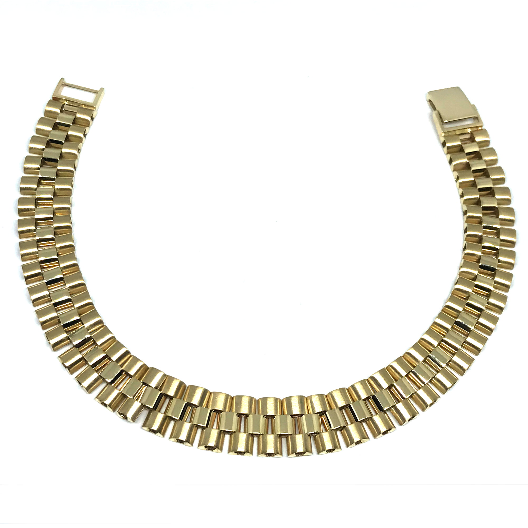 gold rolex chain necklace