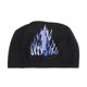 thumbnail image 1 of Gorro de Natación Durable con Patrón de Llama Único 1 Pc Negro Azul, 1 of 6