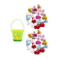 thumbnail image 2 of Canasta de huevos de Pascua Cesta de almacenamiento Decoración Pequeña decoración portátil de regalos para celebraciones Holiday Home Gallina, 2 of 8