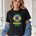thumbnail image 3 of Jollimate Brazil Soccer T-Shirt, Brazil Fan Girl Shirt, Football Fan Gift, Soccer Lover Gift, 3 of 6