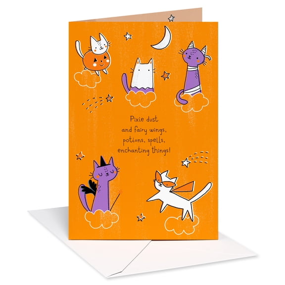 American Greetings Halloween Card (Pixie Magic)