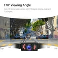 thumbnail image 5 of EEEkit Backup Camera and Monitor Kit, Waterproof HD Night Vision Reverse Cam with 7 IR LED Lights, 4.3" Display Monitor for Car, Universal for Vehicle, SUV, Van, Camper, 5 of 9