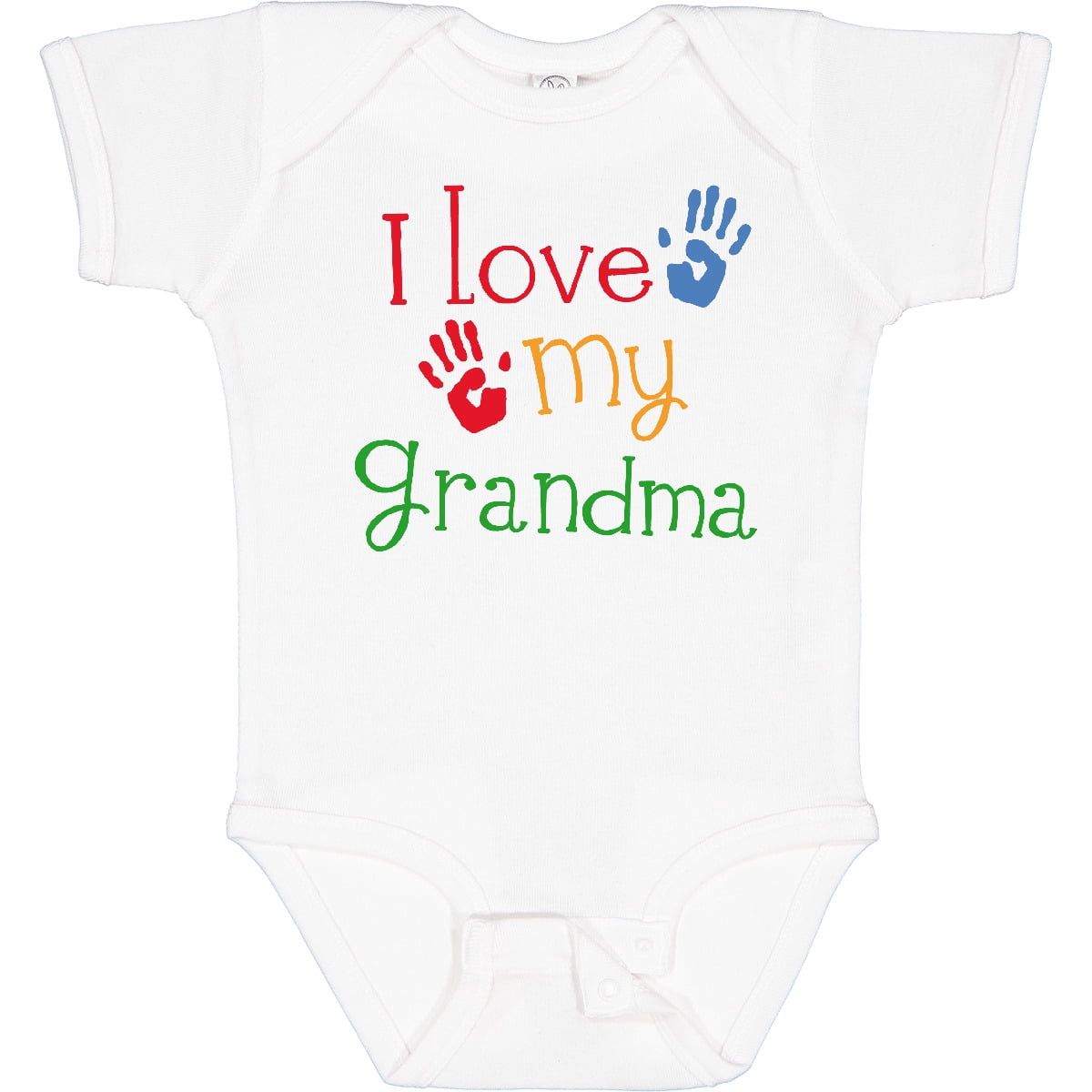 Inktastic I Love My Grandma Boys or Girls Baby Bodysuit