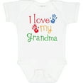 thumbnail image 3 of Inktastic I Love My Grandma Boys or Girls Baby Bodysuit, 3 of 5