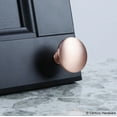 thumbnail image 6 of Century 10628 Modern Geo 1-1/2" Mushroom Cabinet Knob - Black, 6 of 7