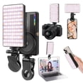 thumbnail image 4 of M20 RGB LED Video Light, 5W Portable Camera Light with 2000mAh Battery, 2500-9000K CRI 96+, Magnetic Fill Light for Photography/Video Conference, 4 of 9
