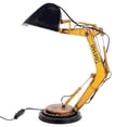 thumbnail image 3 of Excavator Construction Table Lamp, Movable LED Night Light, 1 Count, 7.9 Inch Resin, Yellow Boys Bedroom Desk Decor, Unique Kids Digger Figurine, 3 of 9