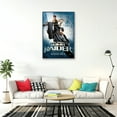 thumbnail image 2 of Tomb Raider: Lara Croft - Framed Movie Poster (Regular Style B - Angelina Jolie On Motorcycle) (Size: 27" X 40") (Orbit Blue Aluminum Frame), 2 of 6