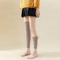 thumbnail image 5 of AUNVITO Women's Fleece Leg Warmers Thick Thermal Over-The-Knee Socks for Winter Casual Outfit, 5 of 8