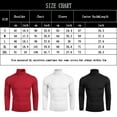 thumbnail image 6 of nine bull Men's Turtleneck Sweater Slim Fit Lightweight Knitted Pullover Sweater Casual Long Sleeve Top, 6 of 6