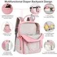thumbnail image 4 of AOMAY Diaper Bag Backpack - Mommy bag for hospital, Travel backpacks, Large Capacity, Multifunctional, 4 of 6