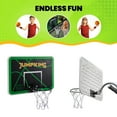 thumbnail image 5 of Jumpking Trampoline Basketball Hoop with Mini ball and Pump, 7.5inch dia. Breakaway rim,  Universal Fit to Trampoline Enclosure System, Fun Outdoor Trampoline Game, 5 of 14