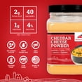 thumbnail image 3 of Hoosier Hill Farm Cheddar Cheese Powder, 1 lb Jar, 3 of 7