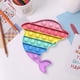 thumbnail image 5 of Delfín Empuje Burbuja Sensorial Autismo Alivio Estrés Silicona Fidget (Arco Iris) Likrtyny juguetes de los niños, 5 of 9