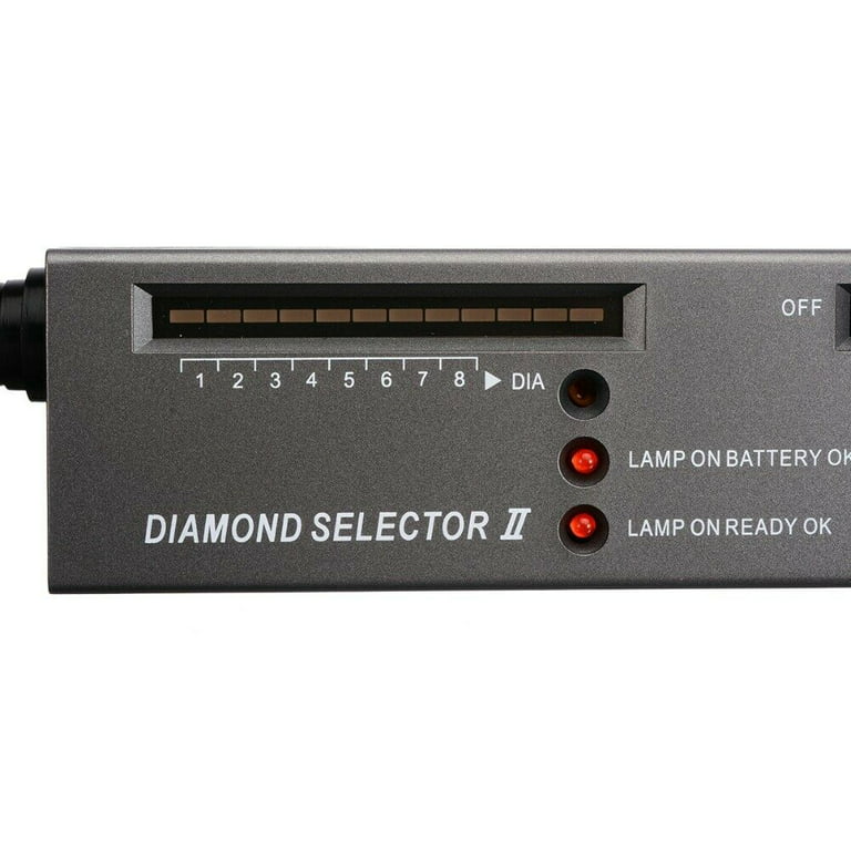 Diamond & Gold Testers - Jeweler diamond tool kit : Portable Diamond Tester  - 60X Illuminated Loupe - Arts, Crafts & Sewing 