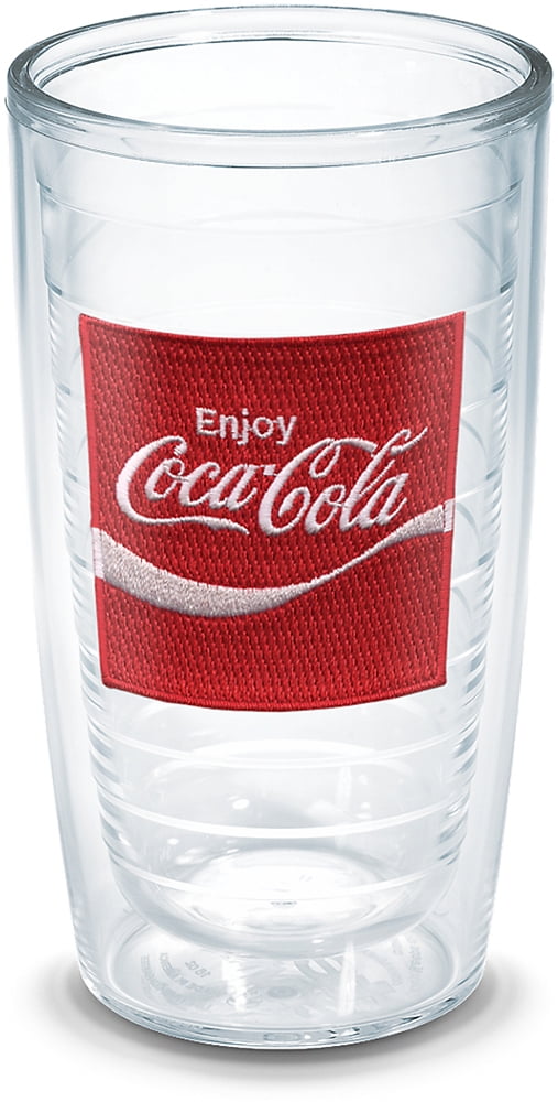 Coca Cola Coke Enjoy 16oz Tervis Tumbler w Lid 