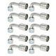 thumbnail image 3 of Conector en ángulo de 90° para aire acondicionado de coche, junta de aluminio, ajuste Universal, 10 Uds., 3 of 14
