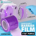 thumbnail image 2 of 1Roll (1200 Sheets) Dental Medical Grade Barrier Film Blue 4Inch x 6Inch by VASTMED Disposable Protective Plastic Barrier Film Tape, 2 of 7