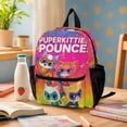 thumbnail image 6 of Superkitties Cute Cartoon Lightweight Backpack for Teenagers 33.5x25x13.5cm, 6 of 6