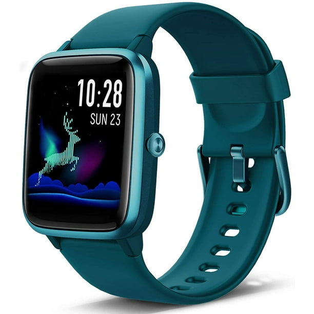 Fitpolo montre intelligente Fitness Tracker 1.3 pouces couleur cran tactile moniteur de fr quence cardiaque IP68 tanche Step Sleep Trackers