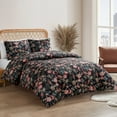 thumbnail image 5 of Jessica Simpson Arcadian Blooms Velvet Comforter Set Twin/Twin XL Size - 2 Piece Set, 5 of 7