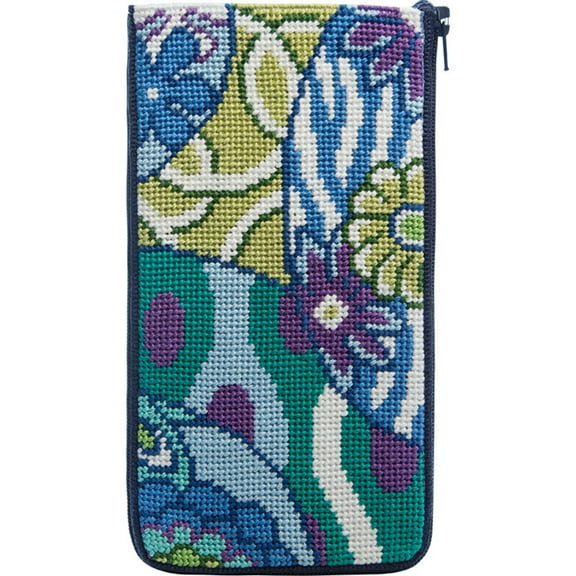 Imari Abstract Eyeglass Case