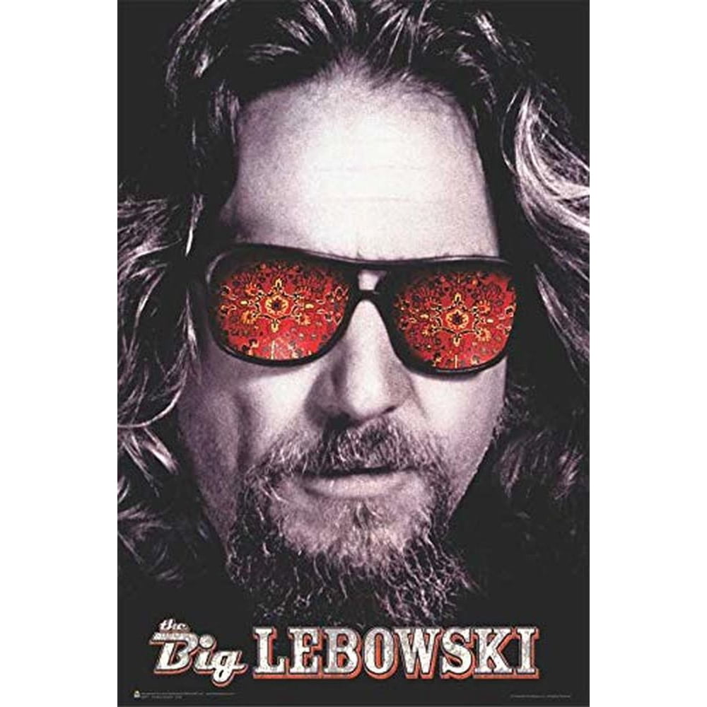 Poster Studio B Big Lebowski Glasses 23"x35" Wall Art p0837