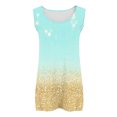 thumbnail image 6 of Ruimatai Women's Plus Size Casual Printed Tank Top Round Neck Loose Fit Stylish Floral Summer Cami for Everyday Comfort, 6 of 7