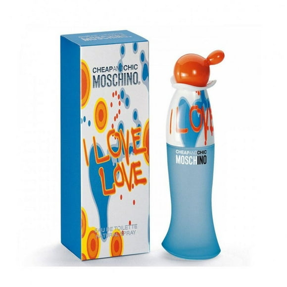 Moschino I Love Eau De Toilette Spray for Women 100 ml