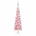 thumbnail image 6 of vidaXL Slim Christmas Tree with LEDs&Ball Set Xmas Decor Multi Colors/Sizes, 6 of 24