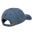 thumbnail image 4 of Circle American Flag Embroidered Washed Cap - Navy OSFM, 4 of 5
