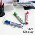 thumbnail image 3 of BAZIC Dry Erase Marker Bright Color Chisel Tip Whiteboard Markers (3/Pack), 1-Pack, 3 of 7