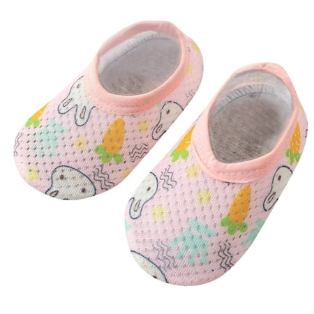 

XINSHIDE Infant Boys Girls Animal Printing Cartoon Socks Toddler Mesh Floor Socks Barefoot Socks Non-Slip Shoes Casual Baby Shoes