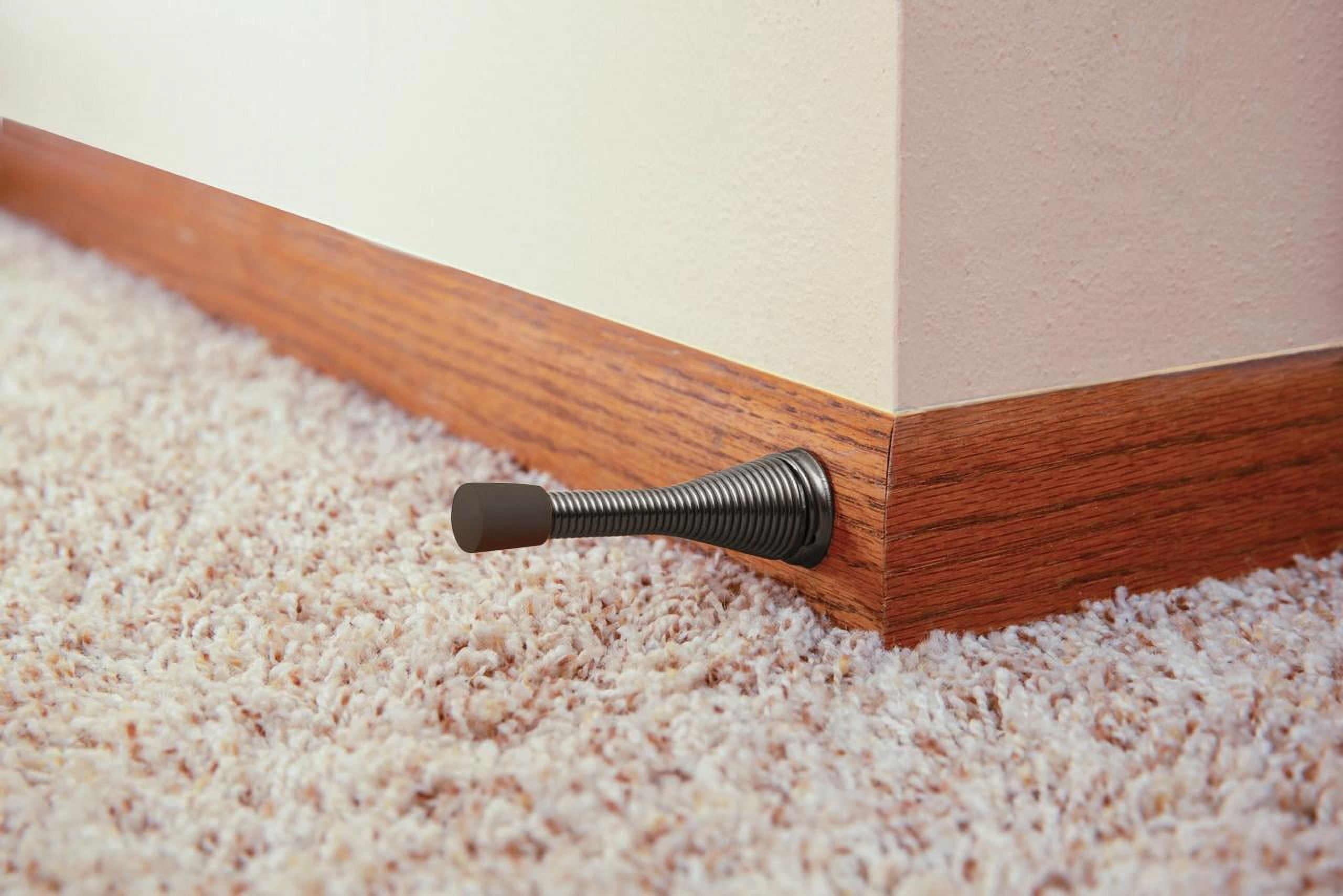 Bulldog Hardware Spring Doorstop, Oil Rubbed Bronze, 2 Pack