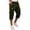 Army Green #003, variant on Mens Cargo Shorts Bermuda Casual Lightweight Below the Knee Shorts Tactical Travel Relaxed Fit Hiking Shorts, XL