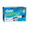 EXPO Original Dry Erase Markers Chisel Tip Black,12-Count