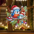 thumbnail image 4 of Adorno colgante JJFox Diamond Art Kit de diseño de pájaro navideño de doble cara, 4 of 7