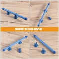 thumbnail image 3 of HAMPPLIES 2Pcs Fish Oxygen Bubbler Bubble Strip ABS Blue For Aquarium Owners, 3 of 8