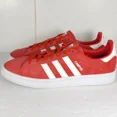 thumbnail image 2 of Ad-id-as Men's Campus 9 Red Suede Low-Cut Sneakers Shoes LHG 029003, 2 of 6
