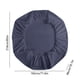 thumbnail image 3 of Funda impermeable | Capa duradera de TPU de poliéster | Protector de cama transpirable para manchas de derrames | Amortiguador de colchón de secado rápido lavable a máquina | Gris Azul Blanco, 3 of 7