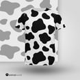 thumbnail image 6 of Cow Pattern Costume All Over Adult T-Shirt, 6 of 7