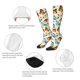 thumbnail image 3 of Fotbe Butterflies Calcetas Divertidas Estampadas para Hombre y Mujer, Calcetas de Algodón hasta la Rodilla para Caminar, Correr, Enfermería y Embarazo, 3 of 6