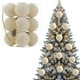 thumbnail image 1 of xihome Juego de 12 bolas navideñas de terciopelo flocado para colgar en el rbol, ideales para decorar el hogar en estas fiestas., 1 of 7
