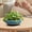 Blue#22, variant on Vintage Blue Ceramic Succulents planter, 7.3x6.1 in Large Round Flower Pot with Distressed Texture, Sealed Leakproof Indoor Desktop Garden Decor