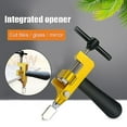 thumbnail image 2 of Easy Glass Tile Cutter Ceramic Cut 1-piece Alloy Tool Kit 2-in-1 Glass Cutter, 2 of 5