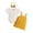 A-Yellow10, variant on Bobifish Baby Girls Outfit Sets Short Sleeve Ribbed Bodysuit Suspender Skirts Bow Headband 3 PC Girls Outdoor Wear
