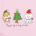 thumbnail image 2 of CafePress - Cat And Dog Christmas Infant Bodysuit - Baby Light Bodysuit, Size Newborn - 24 Months, 2 of 4