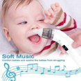 thumbnail image 4 of Aspirador nasal para bebé - Succionador de nariz para bebé - Limpiador de nariz para bebé - Aspirador nasal eléctrico para niños pequeños, recargable con función musical Vo ajustable, 4 of 5